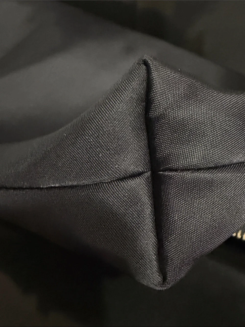 kate spade Black Shoulder Tote with Gold Hardware